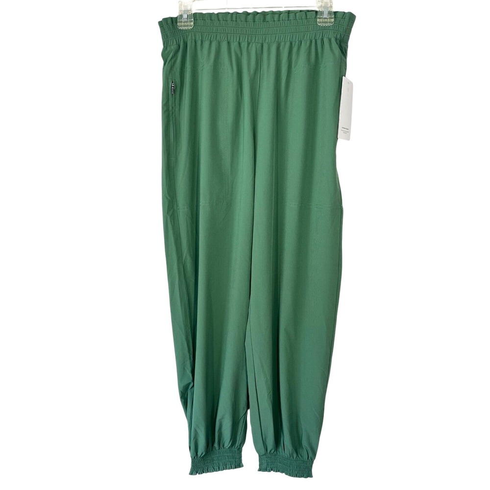 Athleta NWT Savannah Jogger Green Pull On Travel Commuter Work Women's 4‎